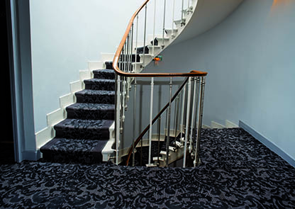 Adviezen ik leg hotel tapijt trappen